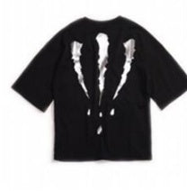 Creative instagram street style printed loose-fitting short-sleeved hip-hop t-shirts