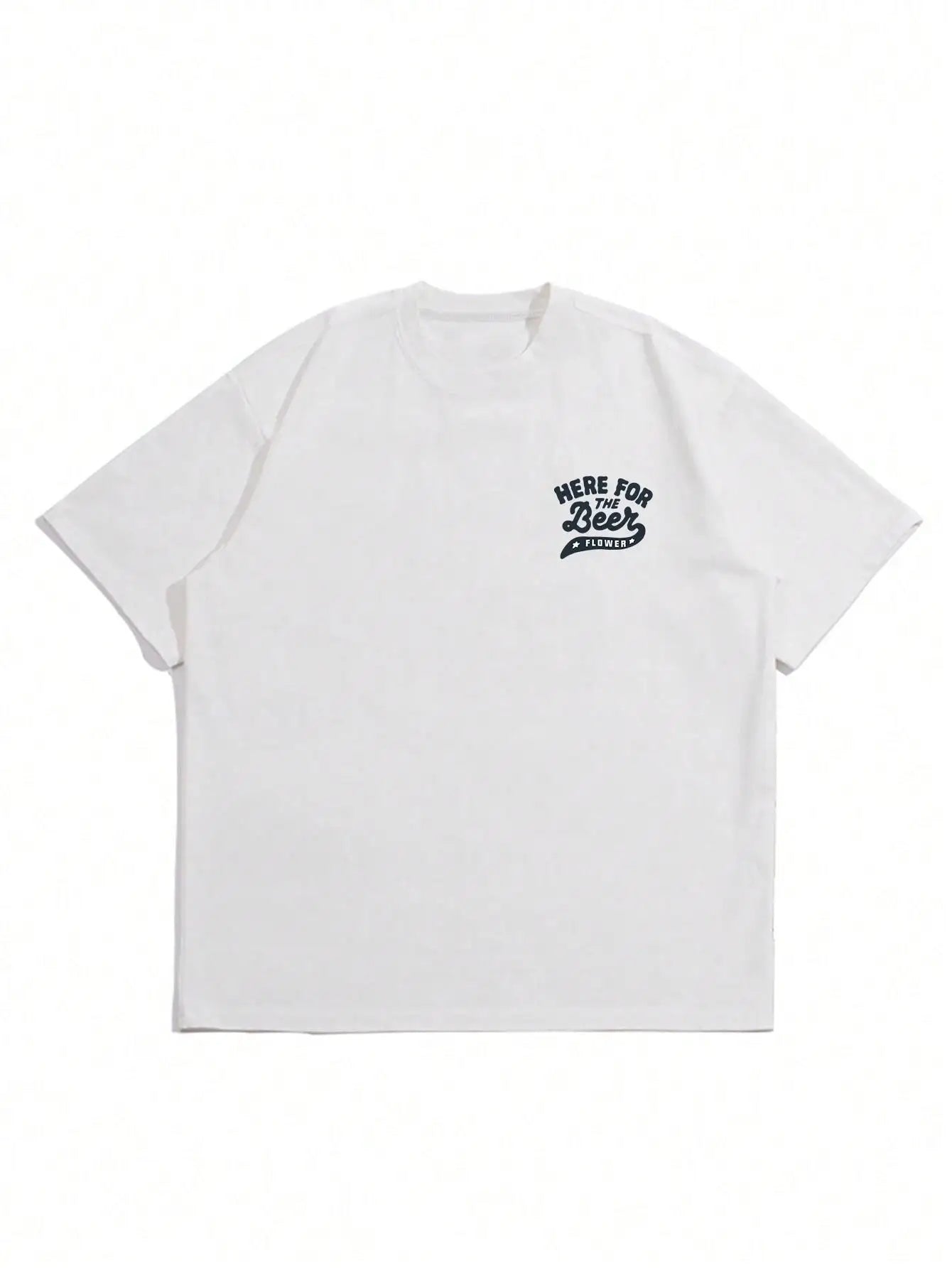 Letter Art Print Design Printed Boy Tshirt Lovely Street T Shirts Outdoor Design T-Shirt Holiday Loose Fitting Short Sleeved