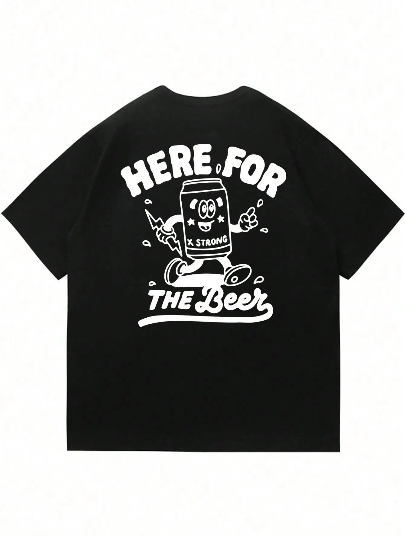 Letter Art Print Design Printed Boy Tshirt Lovely Street T Shirts Outdoor Design T-Shirt Holiday Loose Fitting Short Sleeved